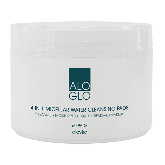 Alovéa ALO GLO 4in1 Mizellenwasser-Reinigungspads
